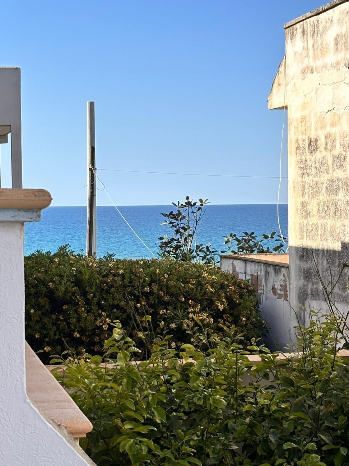 Villa Ranieri-Casa Con Vista A Campo Di Mare Torre San Gennaro Exteriör bild